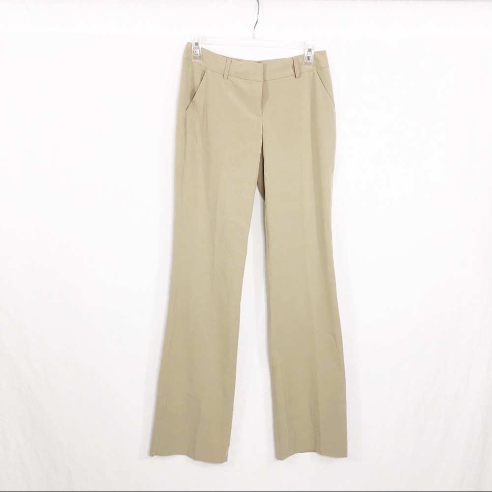 Kensie Dress Chino Slacks Trousers Pants, Size 2, Tan